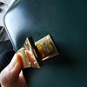 Ceiline Small Classic Box Calfskin In Dark Green 18918 Size 17cm - 6