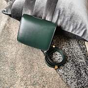 Ceiline Small Classic Box Calfskin In Dark Green 18918 Size 17cm - 2