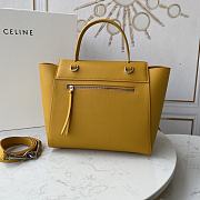 Ceiline Pico Belt Bag In Grained Calfskin Pollen 194263 Size 15x13x9 cm - 5