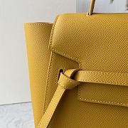 Ceiline Pico Belt Bag In Grained Calfskin Pollen 194263 Size 15x13x9 cm - 4