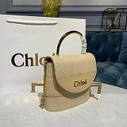 Small Aby Lock Chain Bag Calfskin CHC19 Size 16.5x7x15.5 cm - 5