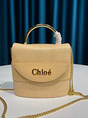 Small Aby Lock Chain Bag Calfskin CHC19 Size 16.5x7x15.5 cm - 4