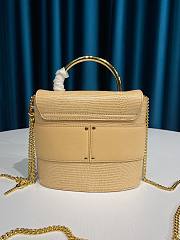 Small Aby Lock Chain Bag Calfskin CHC19 Size 16.5x7x15.5 cm - 3
