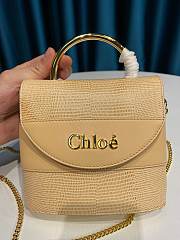 Small Aby Lock Chain Bag Calfskin CHC19 Size 16.5x7x15.5 cm - 2