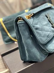 YSL Niki Frosted Leather 498894 Size 28×20×8cm - 5