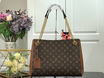 Louis Vuitton Surène MM Monogram Canvas Leather 36cm