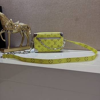 Louis Vuitton Mini Soft Trunk Yellow M44480 Size 18.5x13x8cm