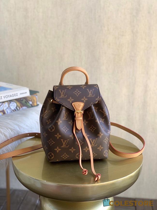 Louis Vuitton Montsouris Backpack Canvas M45410 17cm - 1