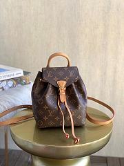 Louis Vuitton Montsouris Backpack Canvas M45410 17cm - 1