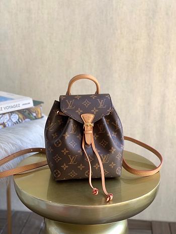 Louis Vuitton Montsouris Backpack Canvas M45410 17cm