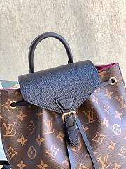 Louis Vuitton Montsouris Backpack Canvas Black M45410 17cm - 6