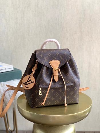 Louis Vuitton Montsouris Backpack Canvas M45410 27.5cm