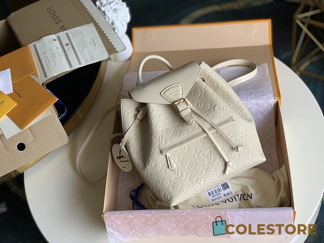 Louis Vuitton Montsouris Backpack White M45205 27.5cm - 1