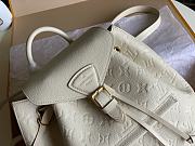 Louis Vuitton Montsouris Backpack White M45205 27.5cm - 6