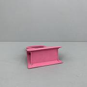 Jacquemus Velvet Rose Red Size 12x8x5cm - 6