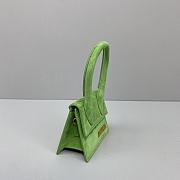 Jacquemus Velvet Rose Green 12x8x5cm - 6