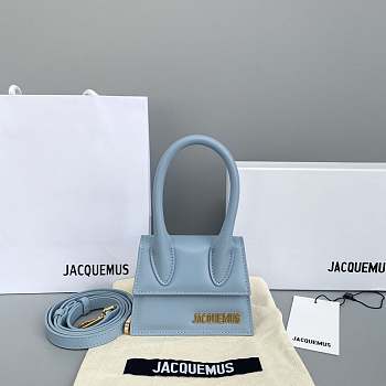 Jacquemus Le Chiquito Turquoise 12x8x5cm