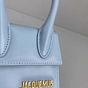 Jacquemus Le Chiquito Turquoise 12x8x5cm - 4