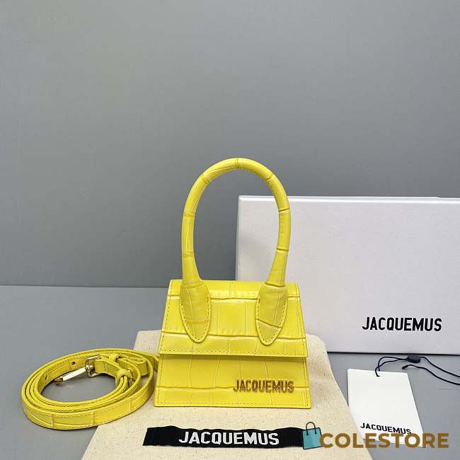Jacquemus Le Chiquito Yellow 12x8x5cm - 1