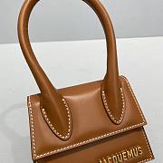 Jacquemus Le Chiquito Brown 12x8x5cm - 5