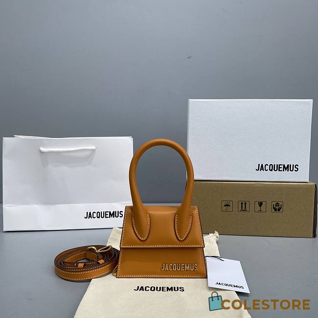 Jacquemus Le Chiquito Light Brown 12x8x5cm - 1