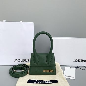 Jacquemus Mini Le Chiquito Dark Green 12x8x5cm