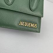 Jacquemus Mini Le Chiquito Dark Green 12x8x5cm - 2
