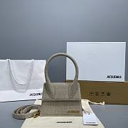 Jacquemus Le Chiquito Linen 12x8x5cm - 1
