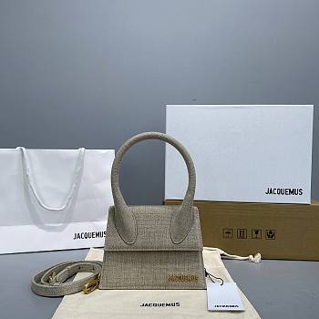 Jacquemus Le Chiquito Linen 12x8x5cm