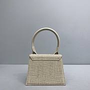 Jacquemus Le Chiquito Linen 12x8x5cm - 2