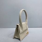 Jacquemus Le Chiquito Linen 12x8x5cm - 4