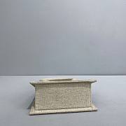 Jacquemus Le Chiquito Linen 12x8x5cm - 5