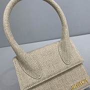 Jacquemus Le Chiquito Linen 12x8x5cm - 6
