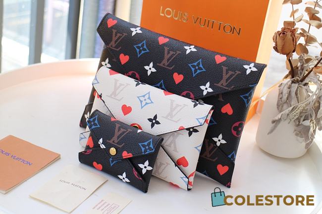 Louis Vuitton Pochette Kirigami 3-in-1 Black&White M62034  - 1
