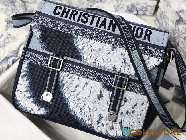 Dior Camp New Messenger Bag Universe Totem M9020 Size 27x28x11cm - 1