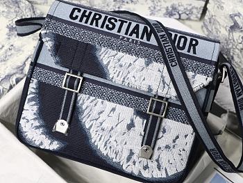 Dior Camp New Messenger Bag Universe Totem M9020 Size 27x28x11cm