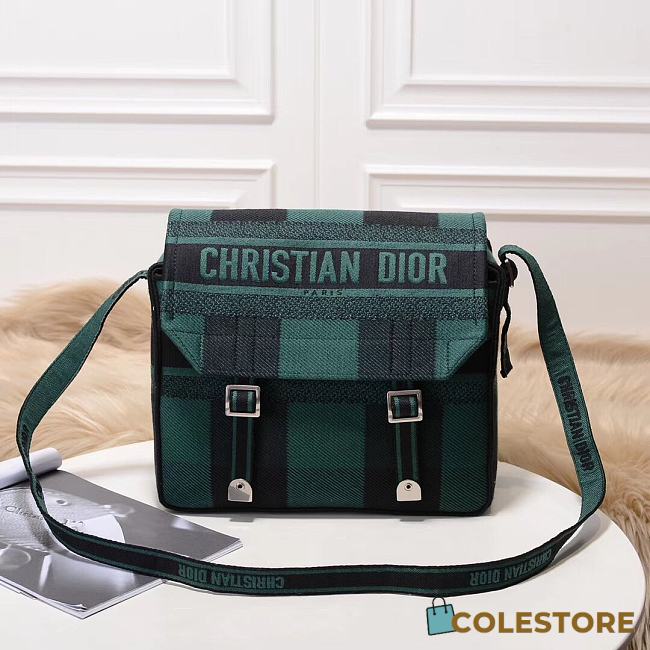 Dior Camp New Messenger Bag Oblique Retro M9020 Size 27x28x11cm - 1