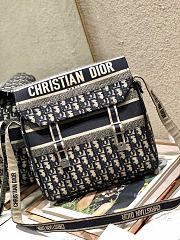 Dior Camp New Messenger Bag Oblique Retro M1291 Size 27x28x11cm - 2