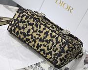 Dior Camp New Messenger Bag Leopard Print M1291 Size 27x28x11cm - 2
