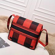 Dior Camp New Messenger Bag Red M1291 Size 27x28x11cm - 6