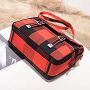 Dior Camp New Messenger Bag Red M1291 Size 27x28x11cm - 5