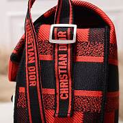 Dior Camp New Messenger Bag Red M1291 Size 27x28x11cm - 4