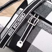 Dior Camp New Postman Black&White M1291 Size 27x28x11cm - 4