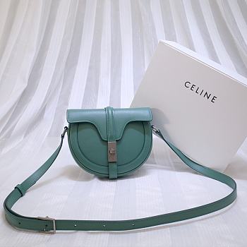 Celine Small Besace 16 Bag In Satinated Calfskin 188013 Size 19x16x4cm