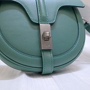 Celine Small Besace 16 Bag In Satinated Calfskin 188013 Size 19x16x4cm - 2