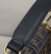 Fendi Kan l Leather Black Bag Strap Style 8BT315 25cm - 3