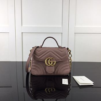 Gucci Mini GG Marmont Bag 547260 Size 21x15.5x8cm