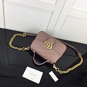 Gucci Mini GG Marmont Bag 547260 Size 21x15.5x8cm - 4