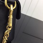 Colestore Gucci Mini GG Marmont Bag Black 547260 Size 21x15.5x8cm - 4