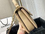 Chanel Square Layer Bag In Beige 92236 Size 25cm - 5